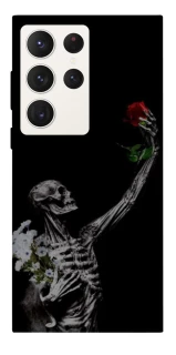 Чохол на Samsung Galaxy S23 Ultra Skeleton vs Rose фото 1 з 1