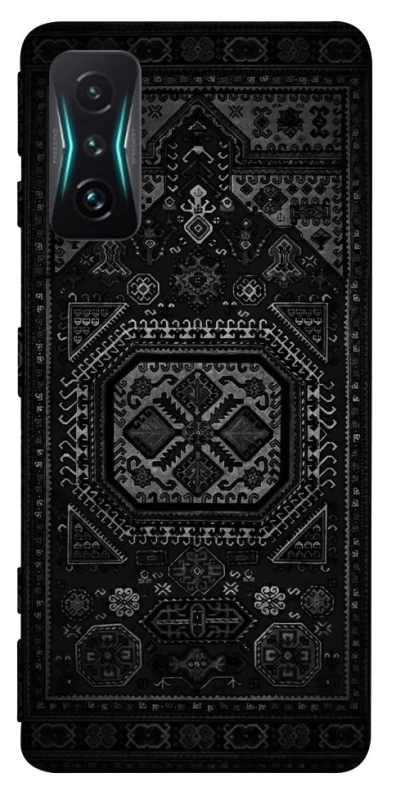 Чехол на Xiaomi Redmi K50 Gaming Черный ковер фото 1 из 1