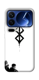 Чехол на Xiaomi Poco F7 Ultra berserk white фото 1 из 1