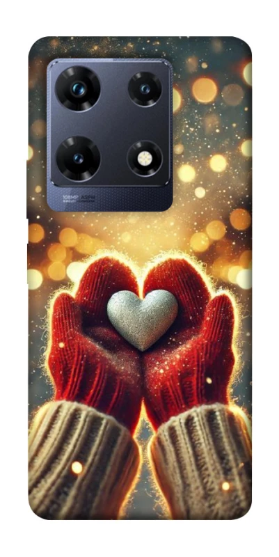 Чохол на Infinix Note 30 Pro Heart in hand фото 1 з 1