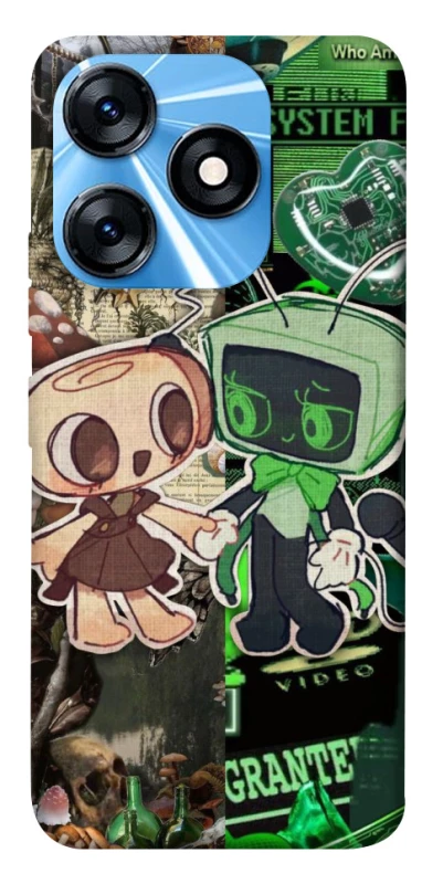Чохол на TECNO Spark 10 Dandy World Shelly Art фото 1 з 1