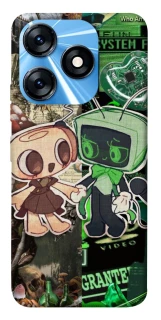 Чохол на TECNO Spark 10 Dandy World Shelly Art фото 1 з 1