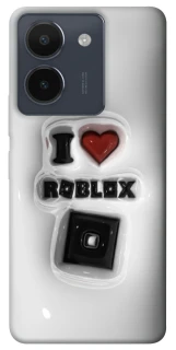 Чехол на Vivo Y36 I love Roblox фото 1 из 1