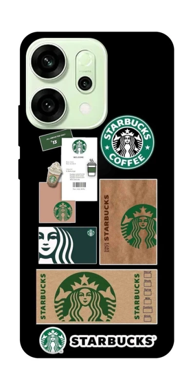 Чохол на Oppo Reno 14 Starbucks coffee фото 1 з 1