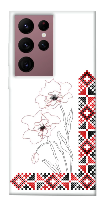 Чохол на Samsung Galaxy S22 Ultra Вишиванка на смартфон фото 1 з 1