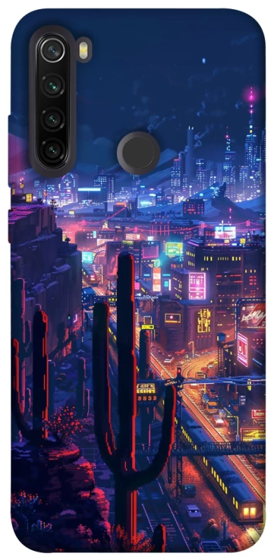 Чохол на Xiaomi Redmi Note 8T Night city фото 1 з 1