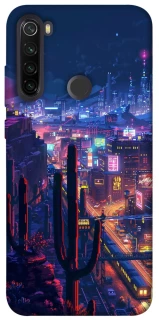 Чохол на Xiaomi Redmi Note 8T Night city фото 1 з 1