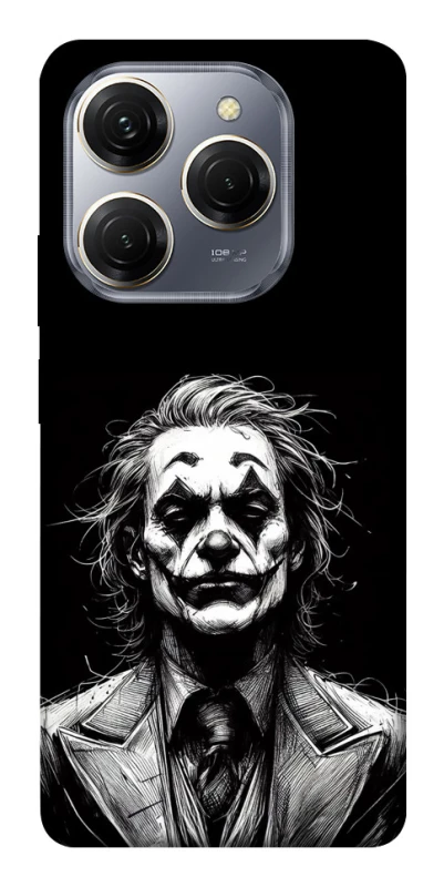 Чохол на TECNO Spark 20 Pro Joker B&W фото 1 з 1
