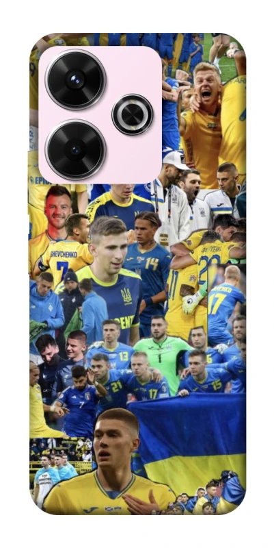 Чехол на Xiaomi Redmi 13 4G UA-Football ver.6 фото 1 из 1