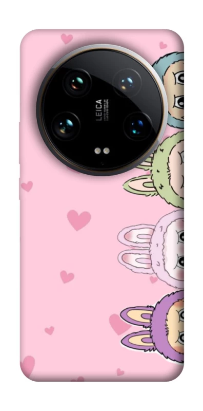 Чохол на Xiaomi 14 Ultra All Labubu 4 фото 1 з 1