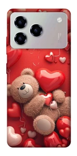 Чохол на ZTE Blade A76 bear in hearts фото 1 з 1