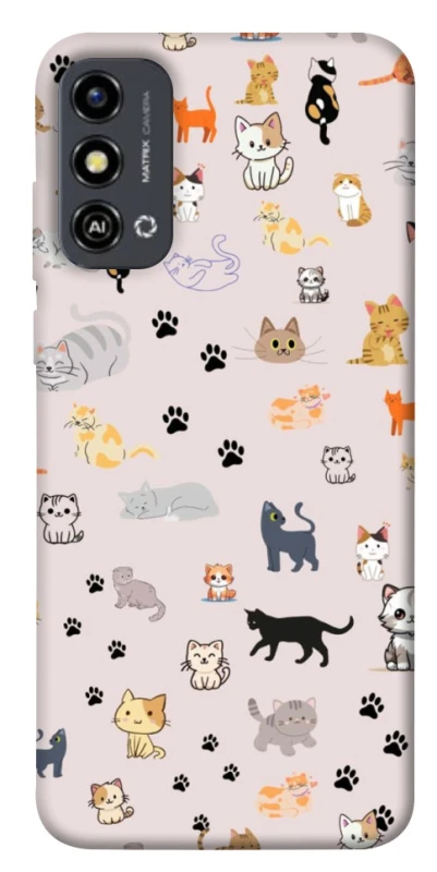 Чохол на ZTE Blade A53 Cat style ver.1 фото 1 з 1