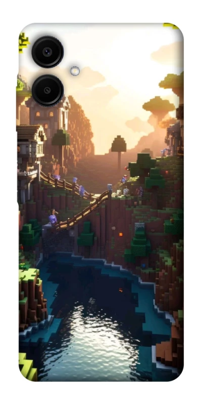 Чехол на Samsung Galaxy A06 Minecraft sunset фото 1 из 1