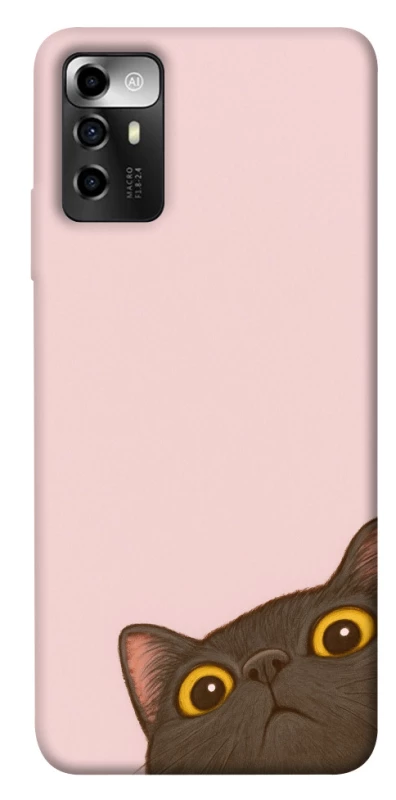 Чохол на ZTE Blade V40 Vita Peeping cat фото 1 з 1