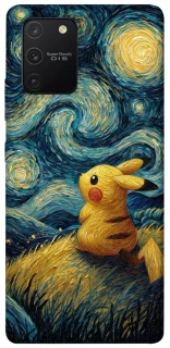 Чехол на Samsung Galaxy S10 Lite Pikachu and Van Gogh фото 1 из 1