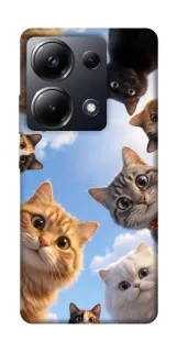 Чехол на Xiaomi Poco M6 Pro 4G Cats фото 1 из 1