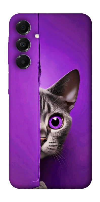 Чохол на Samsung Galaxy A17 4G/5G Кіт-підглядач фото 1 з 1