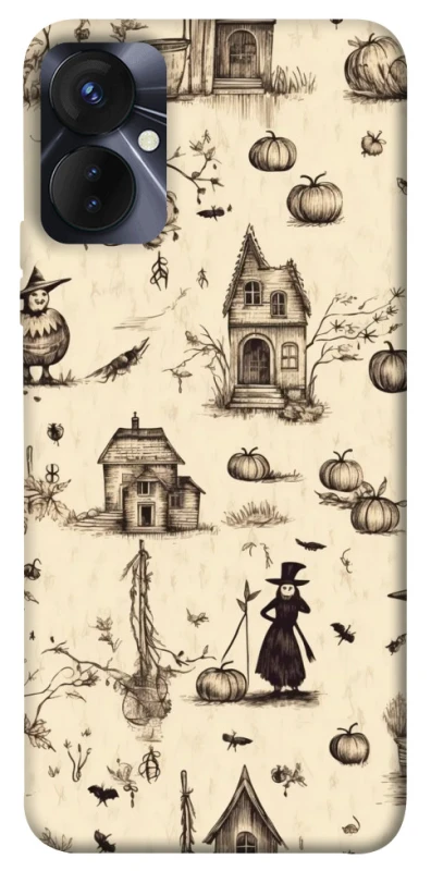 Чохол на TECNO Spark 9 Pro (KH7n) Halloween aesthetic ver.1 фото 1 з 1