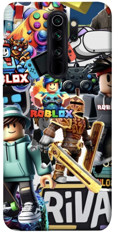 Чехол на Xiaomi Redmi Note 8 Pro Roblox collage ver.1 фото 1 из 1