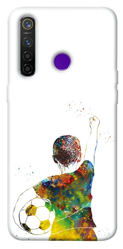 Чохол на Realme 5 Pro Football Kids фото 1 з 1