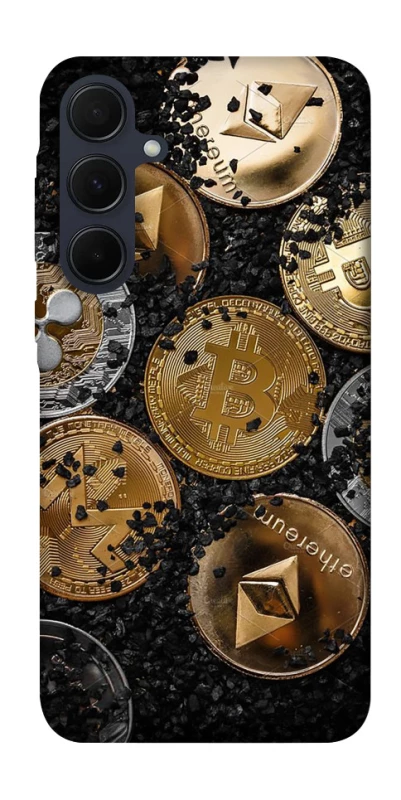 Чехол на Samsung Galaxy A35 Many coins v2 фото 1 из 1