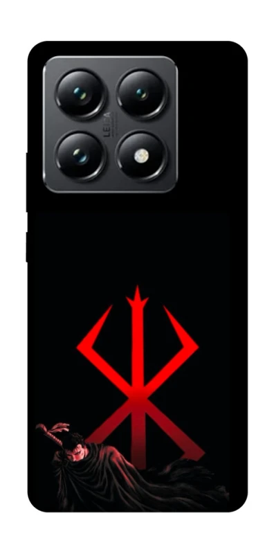 Чохол на Xiaomi 14T Pro Berserk Red Logo фото 1 з 1