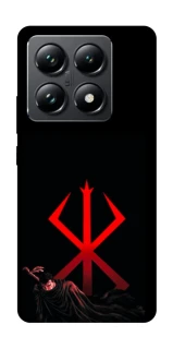 Чехол на Xiaomi 14T Pro Berserk Red Logo фото 1 из 1
