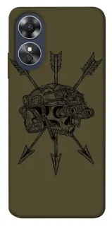 Чохол на Oppo A17 Mil skull фото 1 з 1