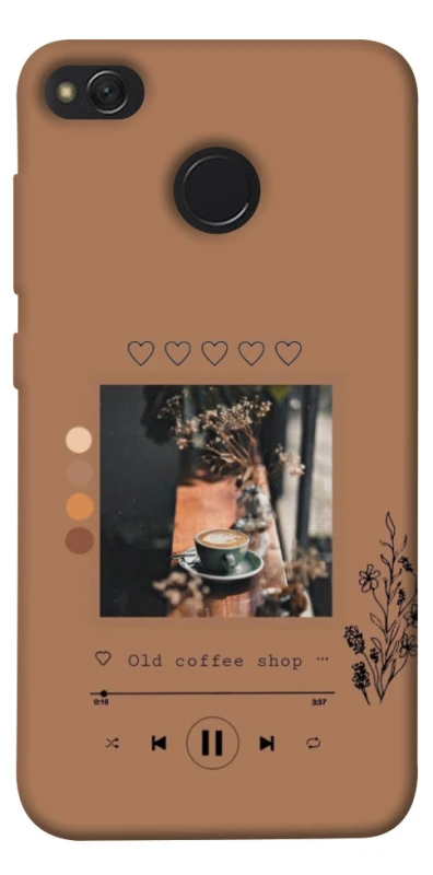 Чохол на Xiaomi Redmi 4X Coffee player фото 1 з 1