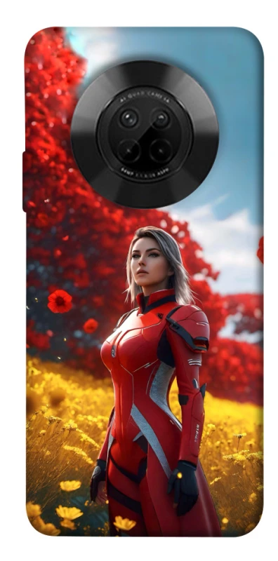 Чохол на Huawei Y9a Cyber space girl ver.5 фото 1 з 1