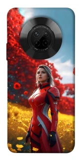 Чехол на Huawei Y9a Cyber space girl ver.5 фото 1 из 1