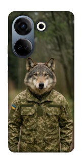 Чехол на TECNO Camon 20 Pro (CK7n) Волк защитник фото 1 из 1