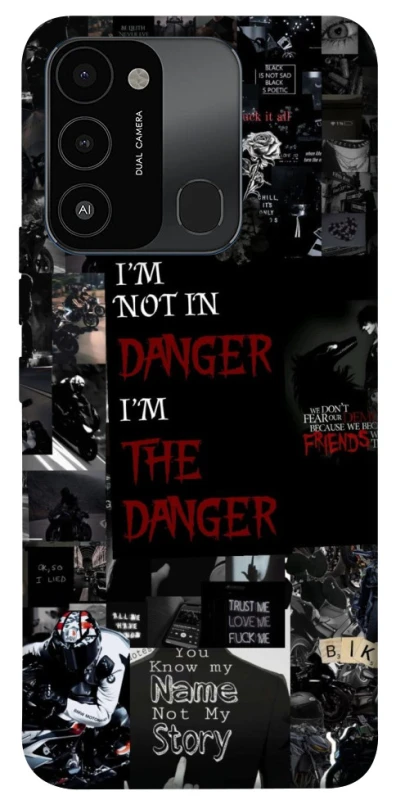 Чохол на TECNO Spark 8C Danger collage фото 1 з 1