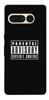 Чохол на Google Pixel 7 Pro Parental Advisory Label фото 1 з 1