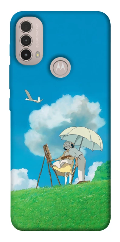 Чохол на Motorola Moto E40 Drawing фото 1 з 1