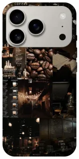 Чехол на Apple iPhone 18 Pro Coffee collage ver.1 фото 1 из 2