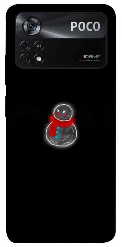 Чехол на Xiaomi Poco X4 Pro 5G Snowman фото 1 из 1