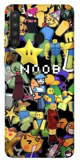Чехол на Samsung Galaxy A21 Roblox Noob фото 1 из 1
