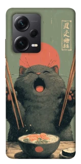 Чехол на Xiaomi Redmi Note 12 Pro 5G Hungry Cat фото 1 из 1