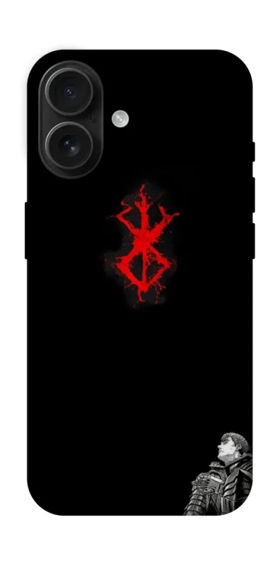 Чохол на Apple iPhone 16 berserk black фото 1 з 1