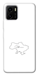 Чохол на Vivo Y15s Ukraine map фото 1 з 1