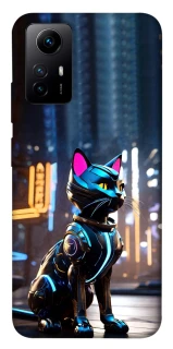 Чехол на Xiaomi Redmi Note 12S Cyber cat фото 1 из 1