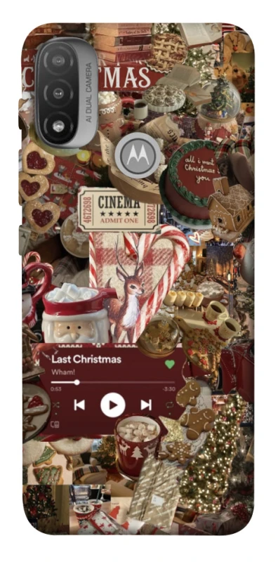 Чохол на Motorola Moto E20 Christmas spirit ver.4 фото 1 з 1