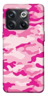 Чехол на OnePlus 10T camouflage pink фото 1 из 1