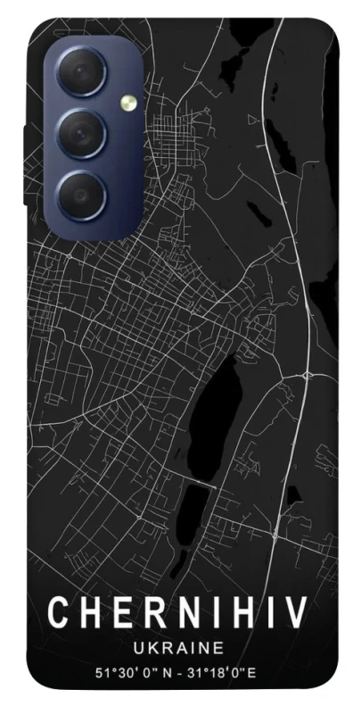 Чохол на Samsung Galaxy M54 5G Chernihiv map фото 1 з 1