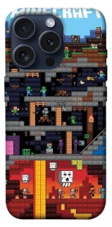 Чохол на Apple iPhone 15 Pro (6.1") Minecraft фото 1 з 1
