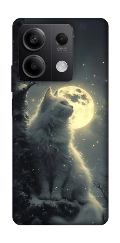 Чохол на Xiaomi Redmi Note 13 5G Кіт під місяцем фото 1 з 1