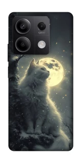 Чохол на Xiaomi Redmi Note 13 5G Кіт під місяцем фото 1 з 1