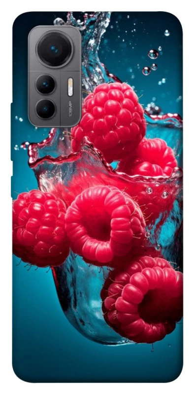 Чохол на Xiaomi 12 Lite Малинка у воді фото 1 з 1