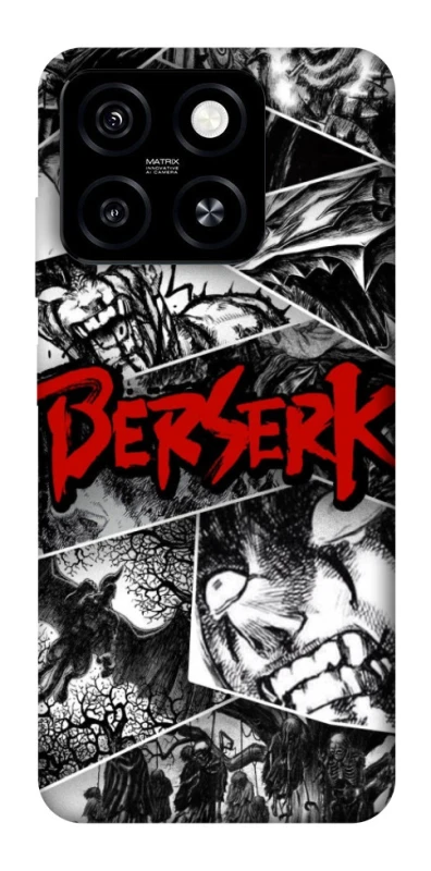 Чохол на ZTE Blade A55 4G Berserk collage ver.2 фото 1 з 1